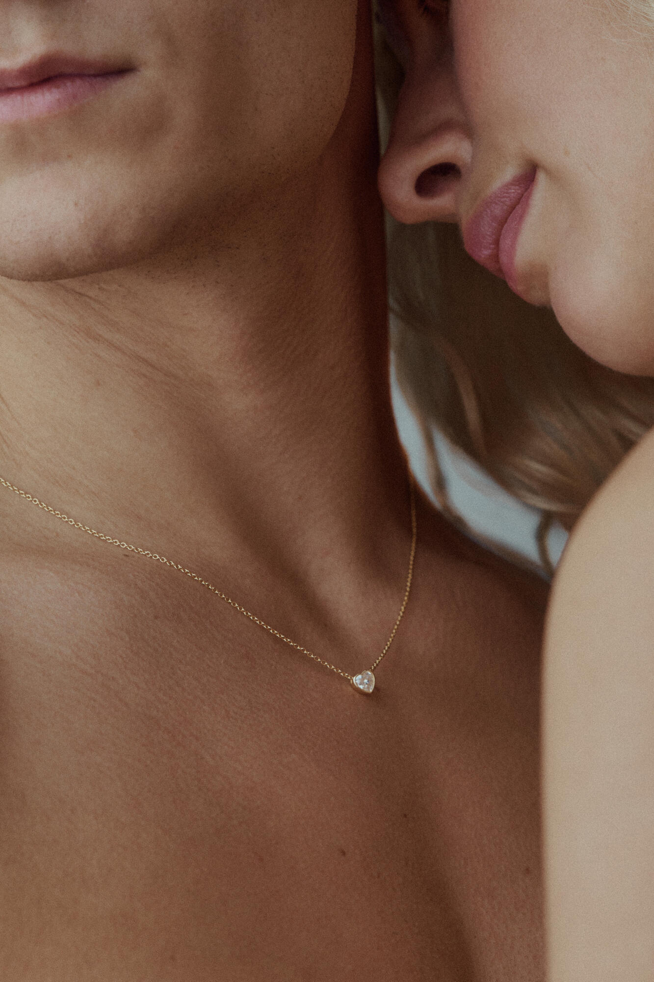 Ophelia halskæde - forgyldt